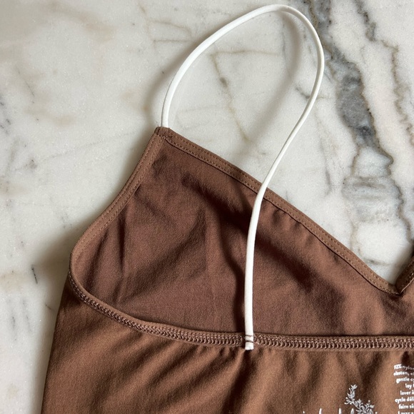 Free People Intimately Sweetheart Seamless Brami Toast Brown - Picture 10 of 12